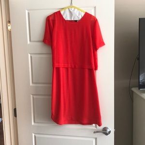NWOT BCBG crepe silk cocktail dress
